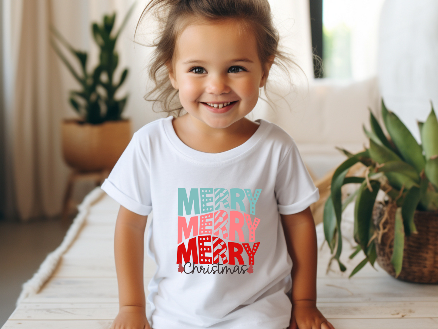 Merry Merry Christmas T-Shirt Design
