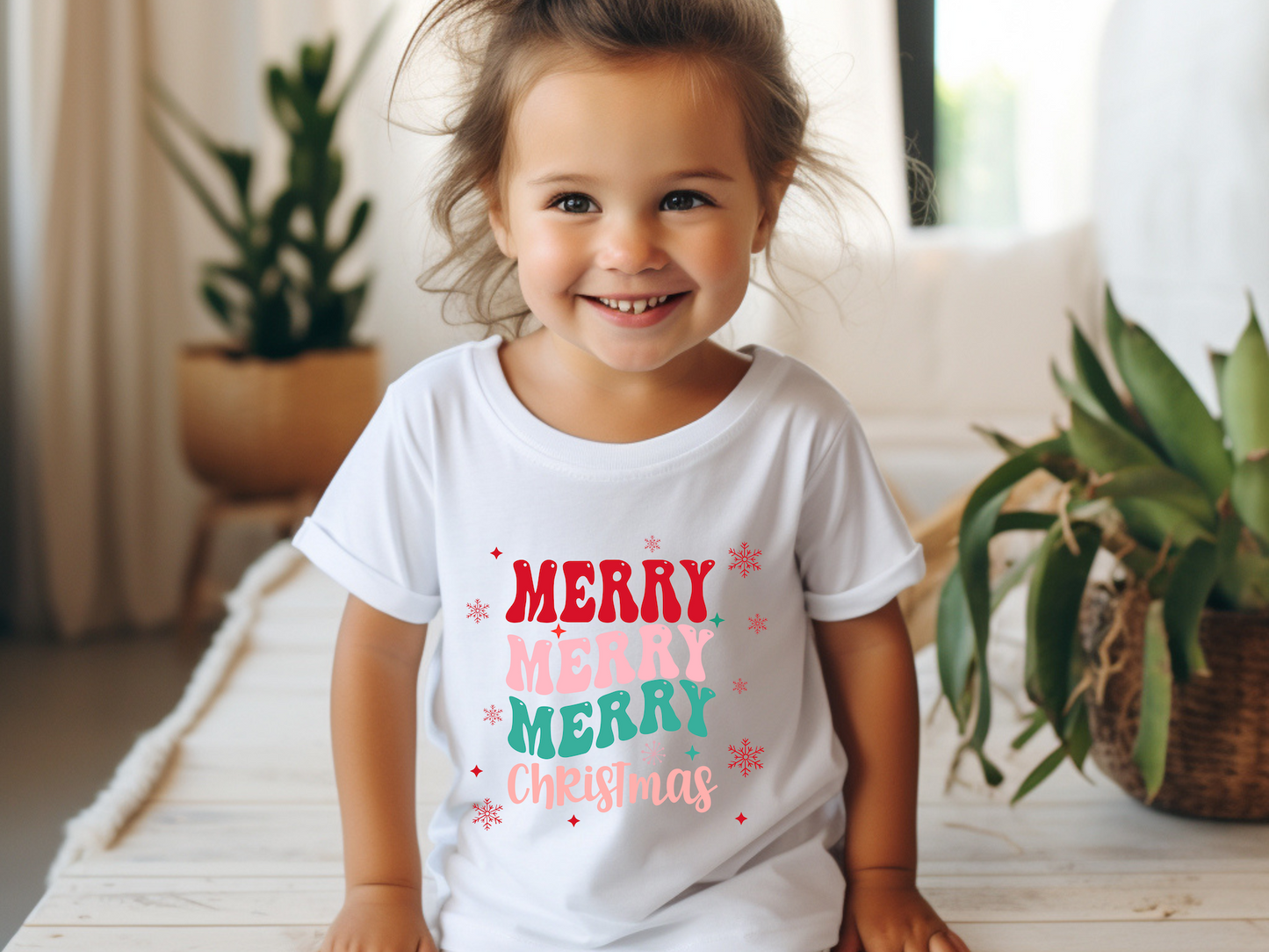 Merry Merry Christmas T-Shirt Design