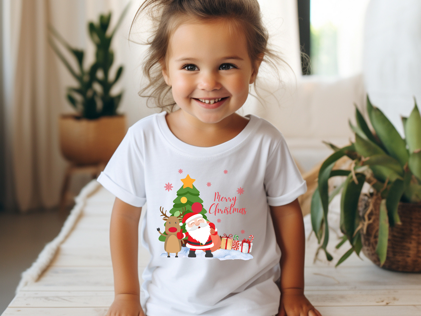 Merry Christmas Santa Claus T-Shirt Design