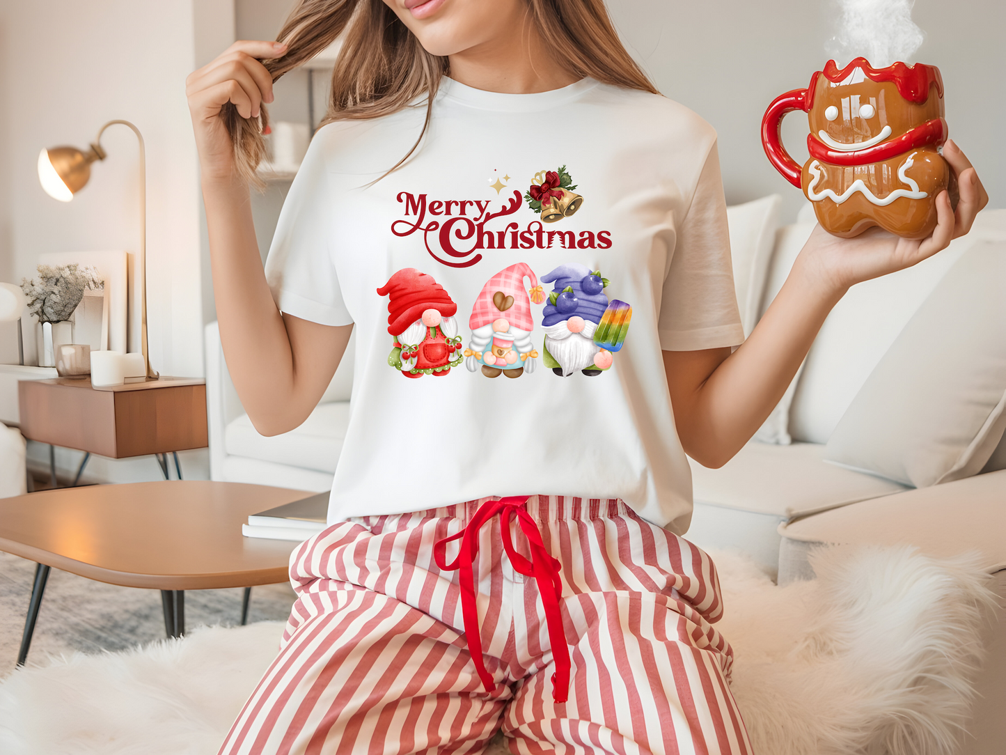 Gnome Christmas T-Shirt Design
