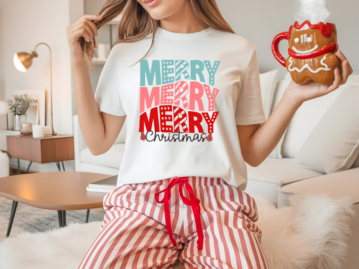 Merry Merry Christmas T-Shirt Design