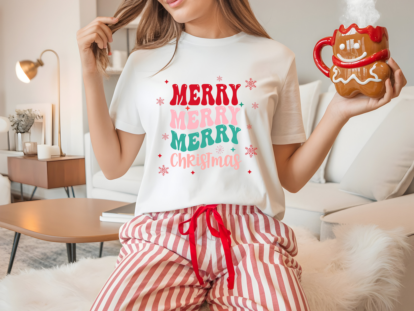 Merry Merry Christmas T-Shirt Design