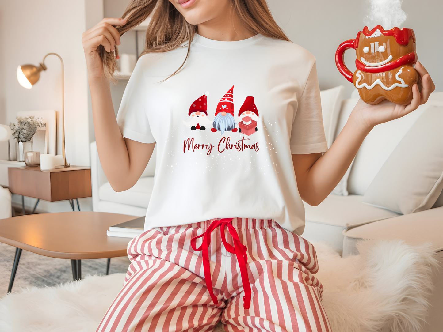 Gnome Christmas T-Shirt Design