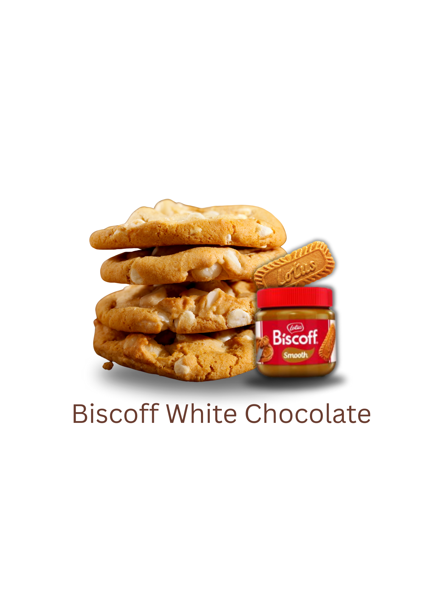 Biscoff White Chocolate Cookie Dough - Ready to bake!