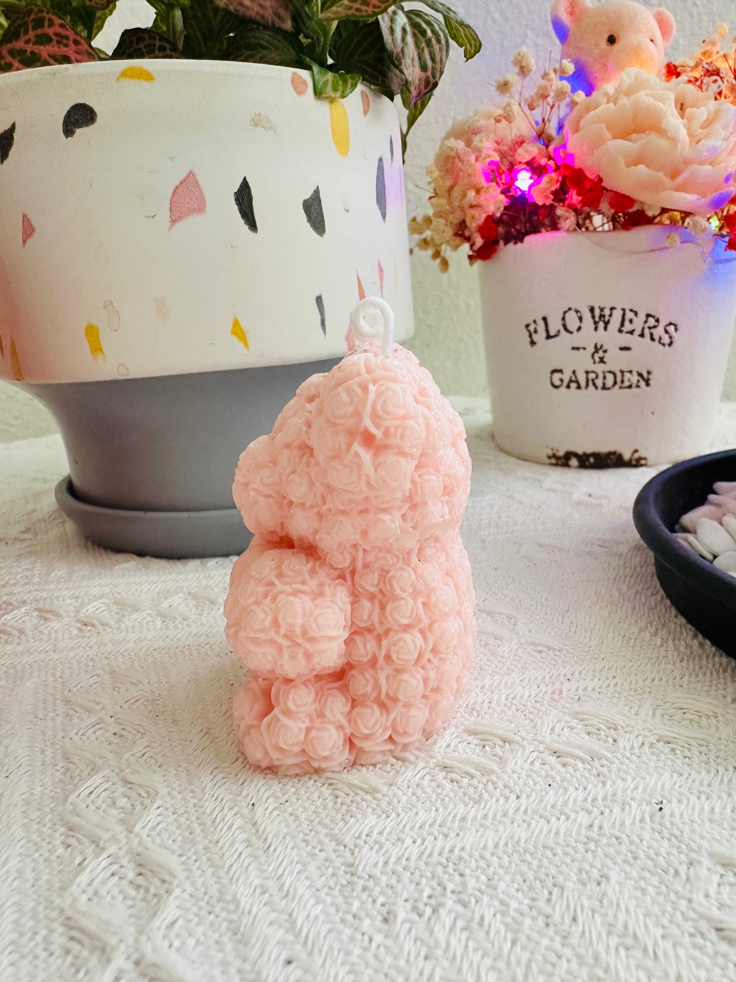 Small Rose Teddy Bear