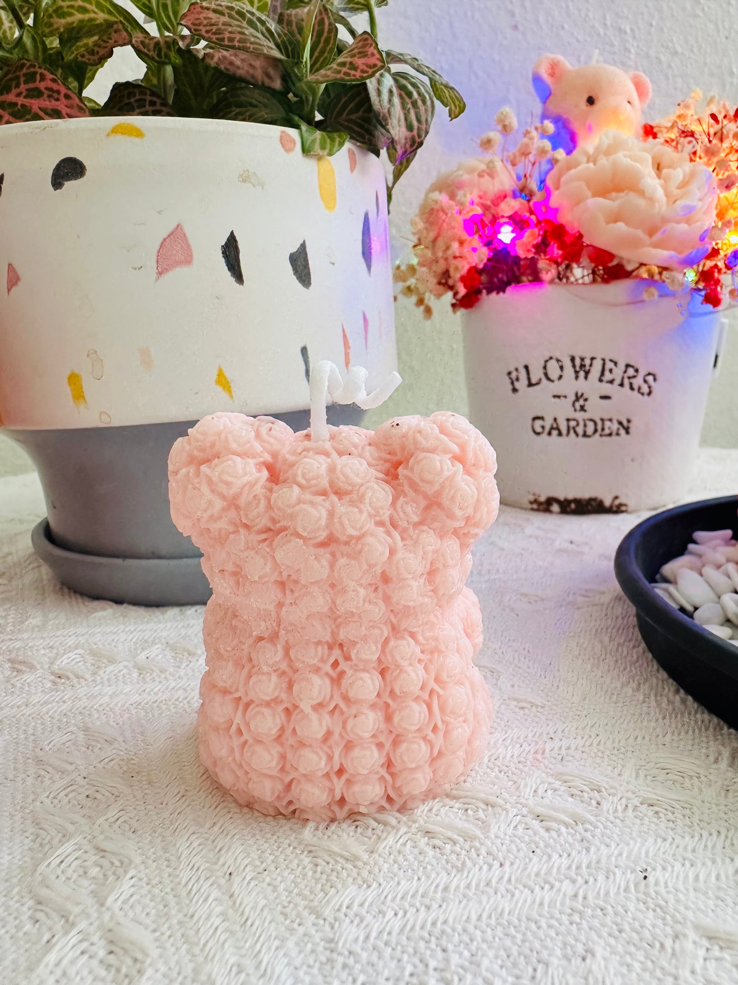 Small Rose Teddy Bear